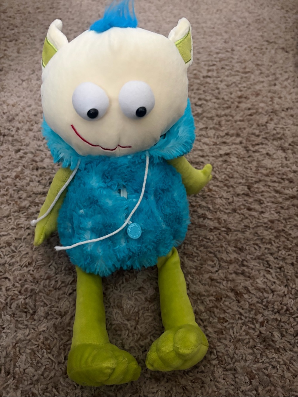 Scents blue alien